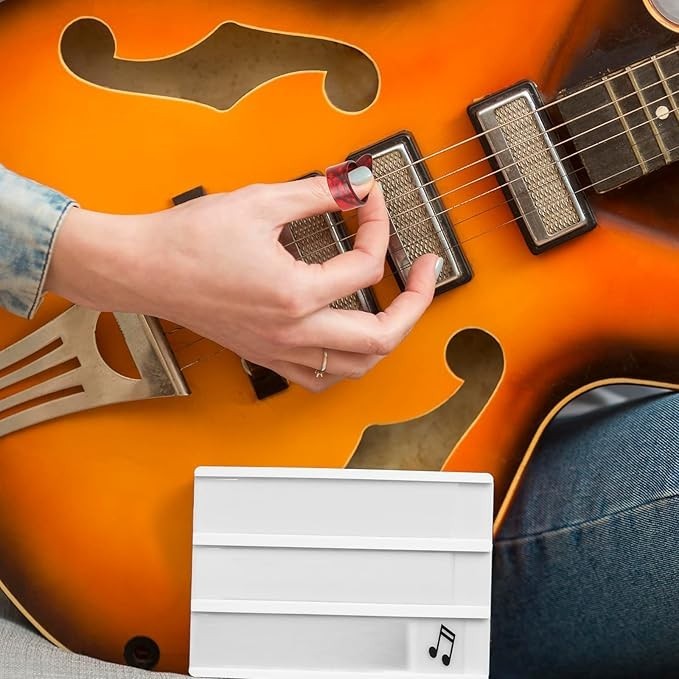 12PCS Medium Thumb Finger Picks Celluloid for Guitar Banjo Ukulele Bass