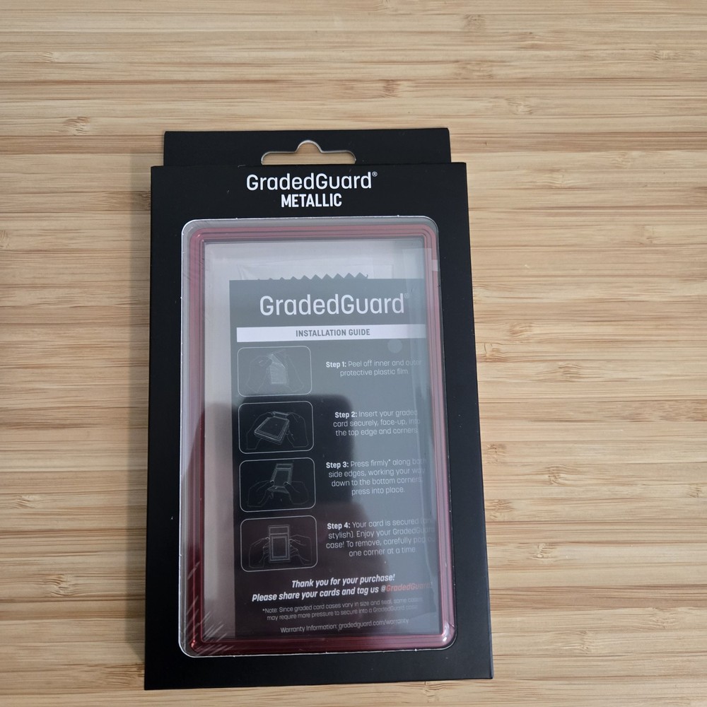 GradedGuard PSA Graded Guard Limited Edition CRIMSON