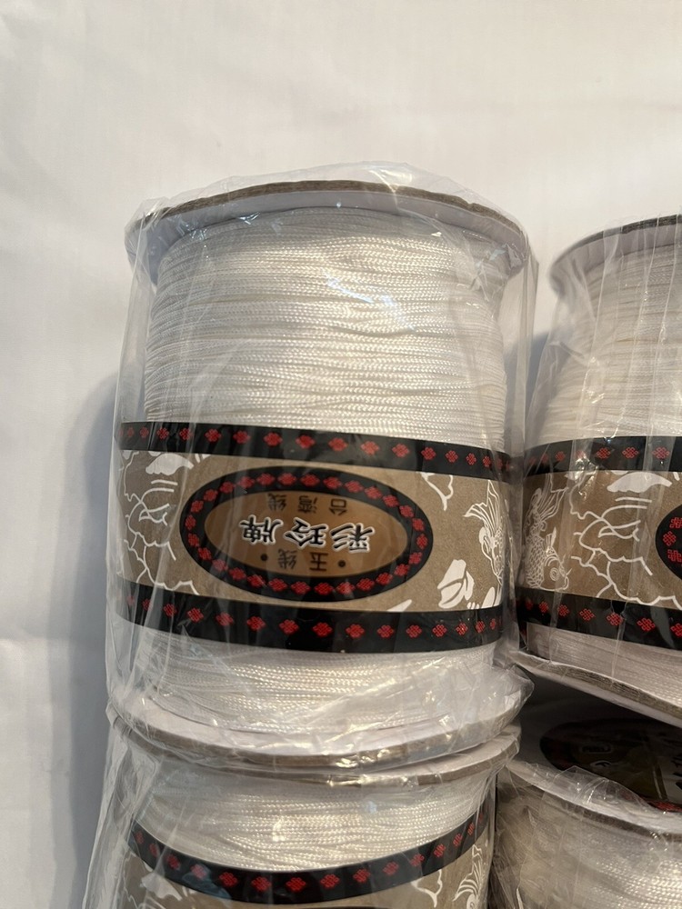 7 Spools Crochet Thread - White