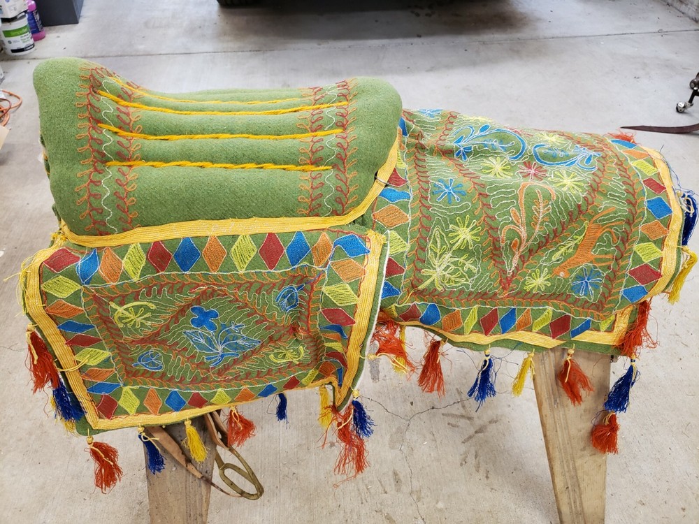 Handcrafted Saudi Ceremonial Saddle