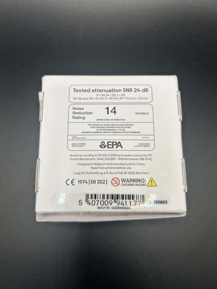 Loop -Quiet 2 - White - Ear Plugs - Everyday Noise Relief