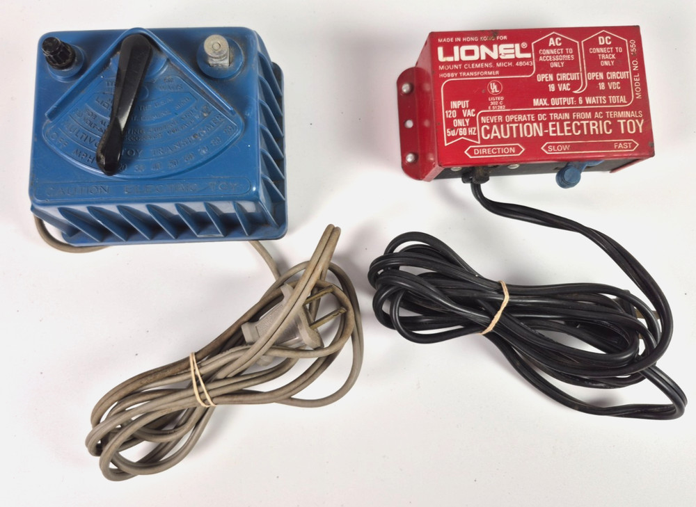 LIONEL 4150  & LIONEL 4550 Transformers- Untested