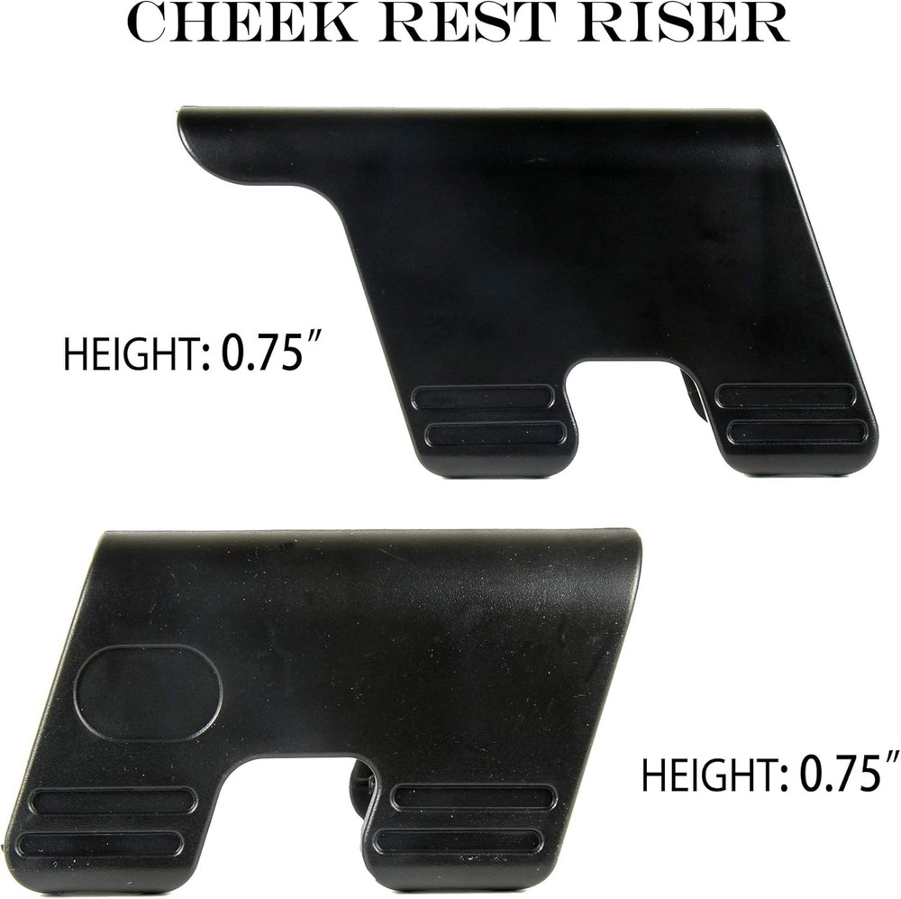Cheek Rest Riser - Hight 1.25" and 0.75" 2Pcs Combo