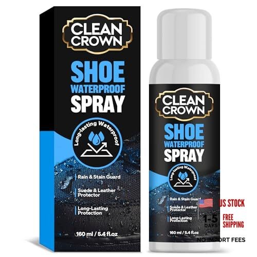 Shoes Protector Spray (5.4 Fl Oz), Suede & Leather Protector Spray,