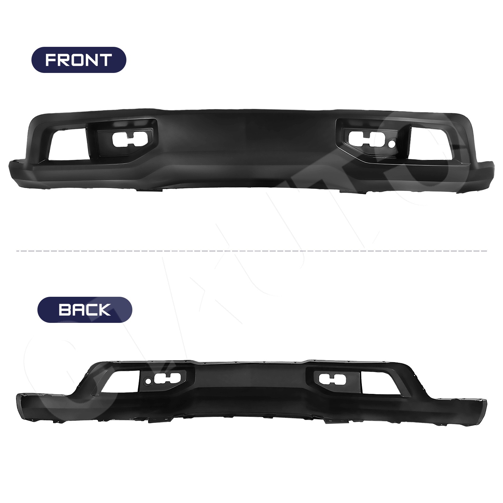 Front  Bumper Cover Lower Valance W/O Z71 For 2019-2021 Silverado 1500 84219069