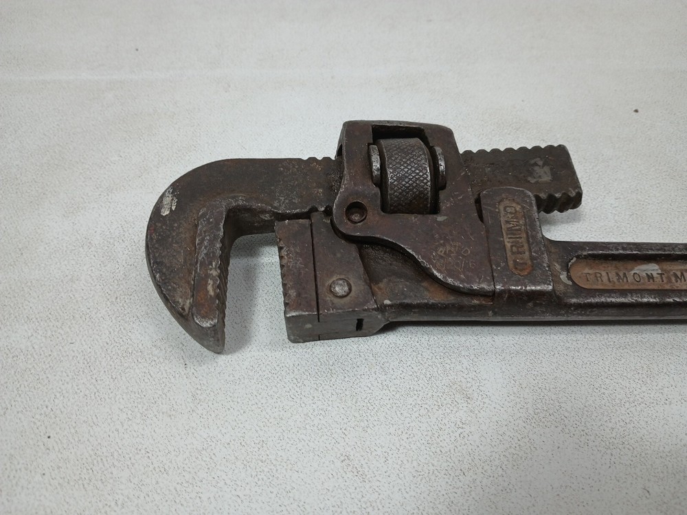Vintage Trimo 14-in Adjustable Pipe Monkey Wrench Os33