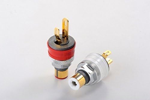 FURUTECH FT-903 (R) High-end grade RCA socket/Rhodium plating (2 poses)