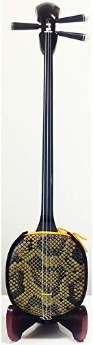 Syamisen Okinawa Sanshin Ryukyu Basic Beginner's set Set with case 25-piece set