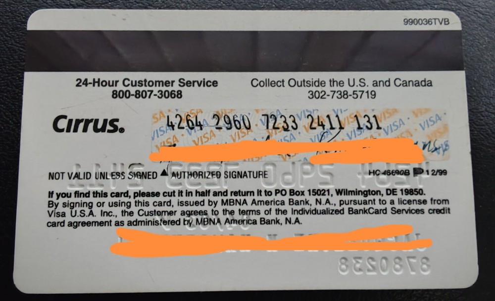 AAA PLATINUM PLUS credit card VISA 2003