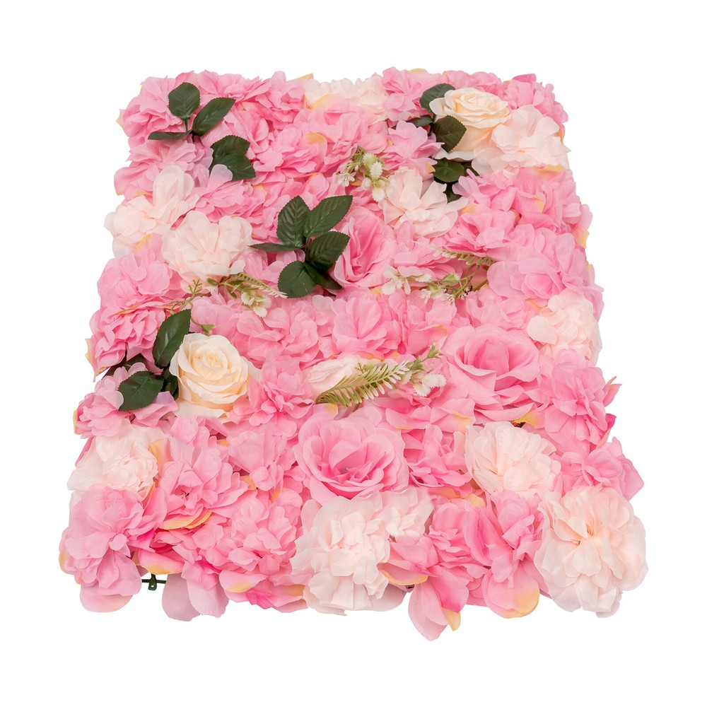 Flower Wall Panel, Artificial Floral Backdrop, Wall Decoration Backdrop HOT US!
