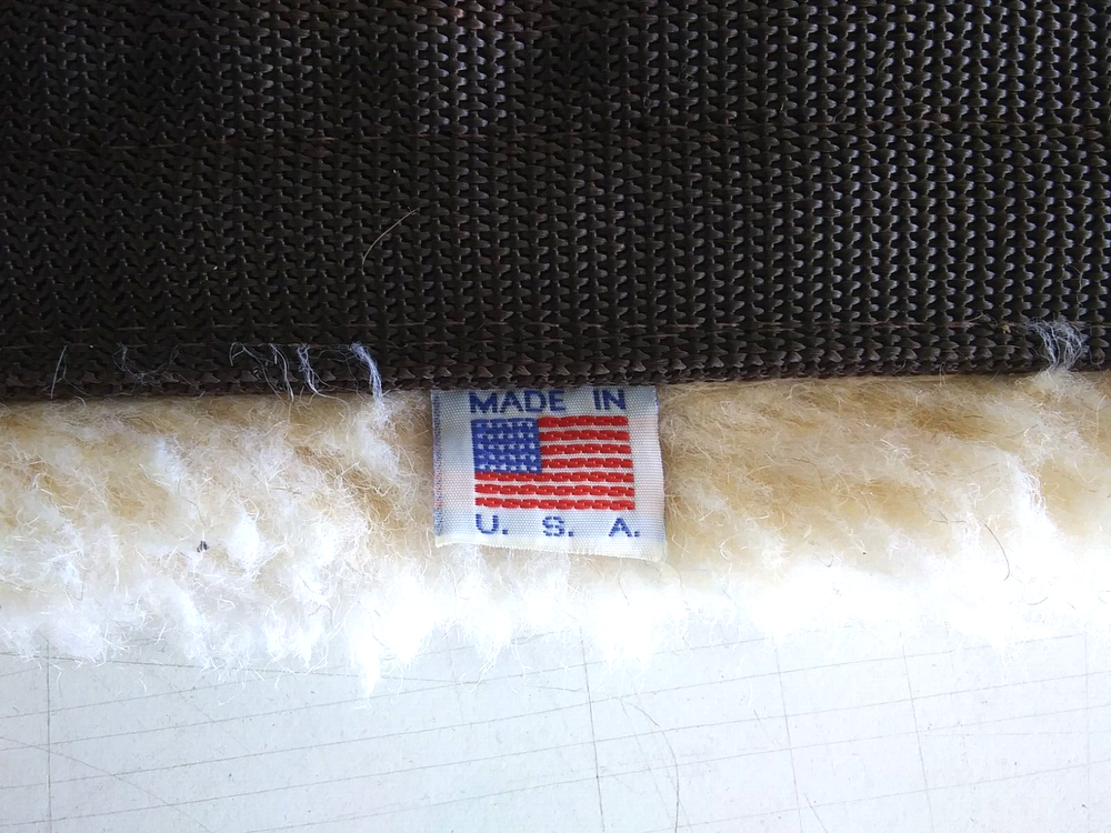 31" Brown Fleece Lined Horse Girth
