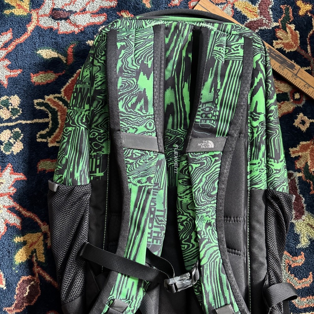 The North Face Backpack Jester Men’s Backpack Green Print