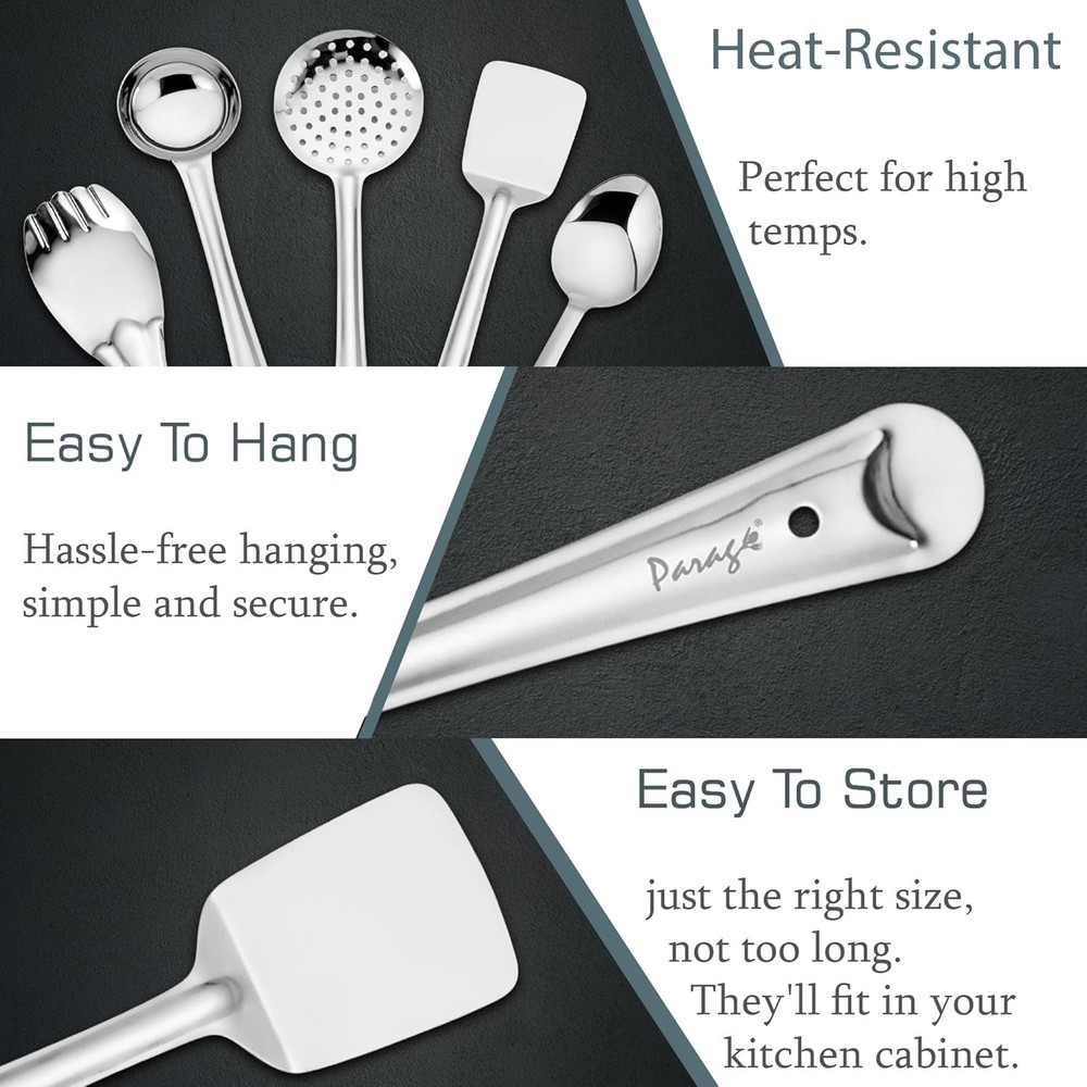Parage 5 Pieces Stainless Steel Kitchen Tools Set for Kitchen