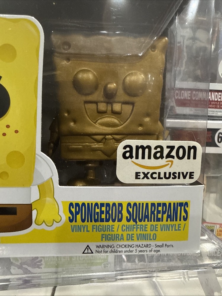 Funko Pop! Nickelodeon - Spongebob Squarepants #25 Amazon Gold