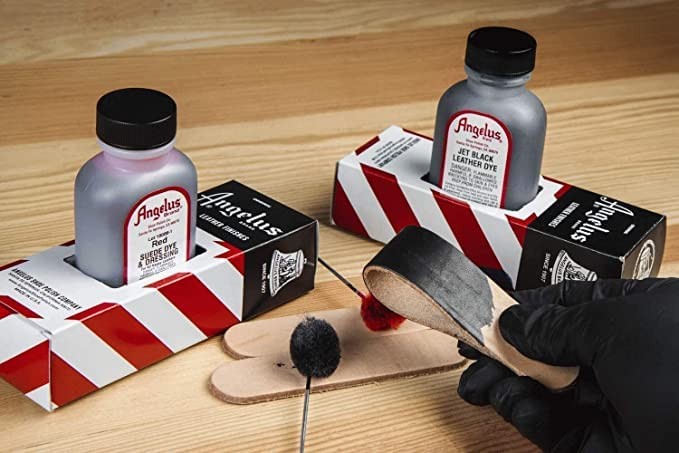 Leather Dye - 3 Ounces, Red