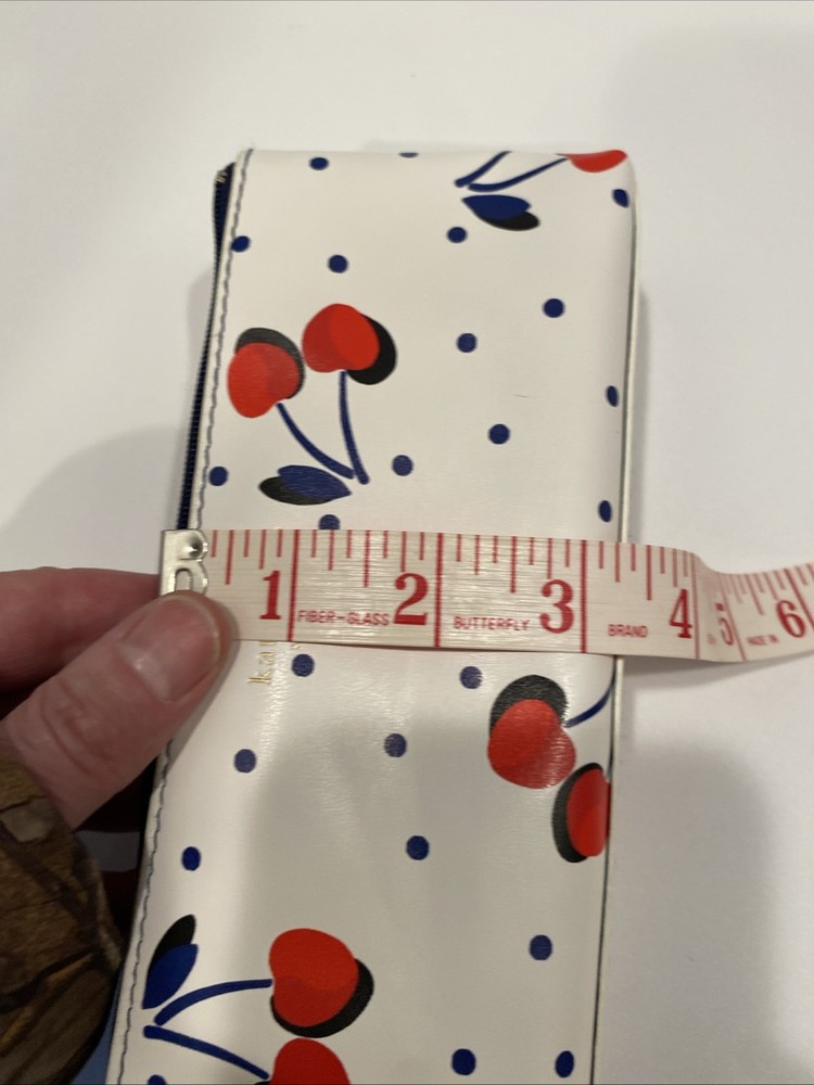 Kate Spade Vintage Cherry Dot Pencil Case