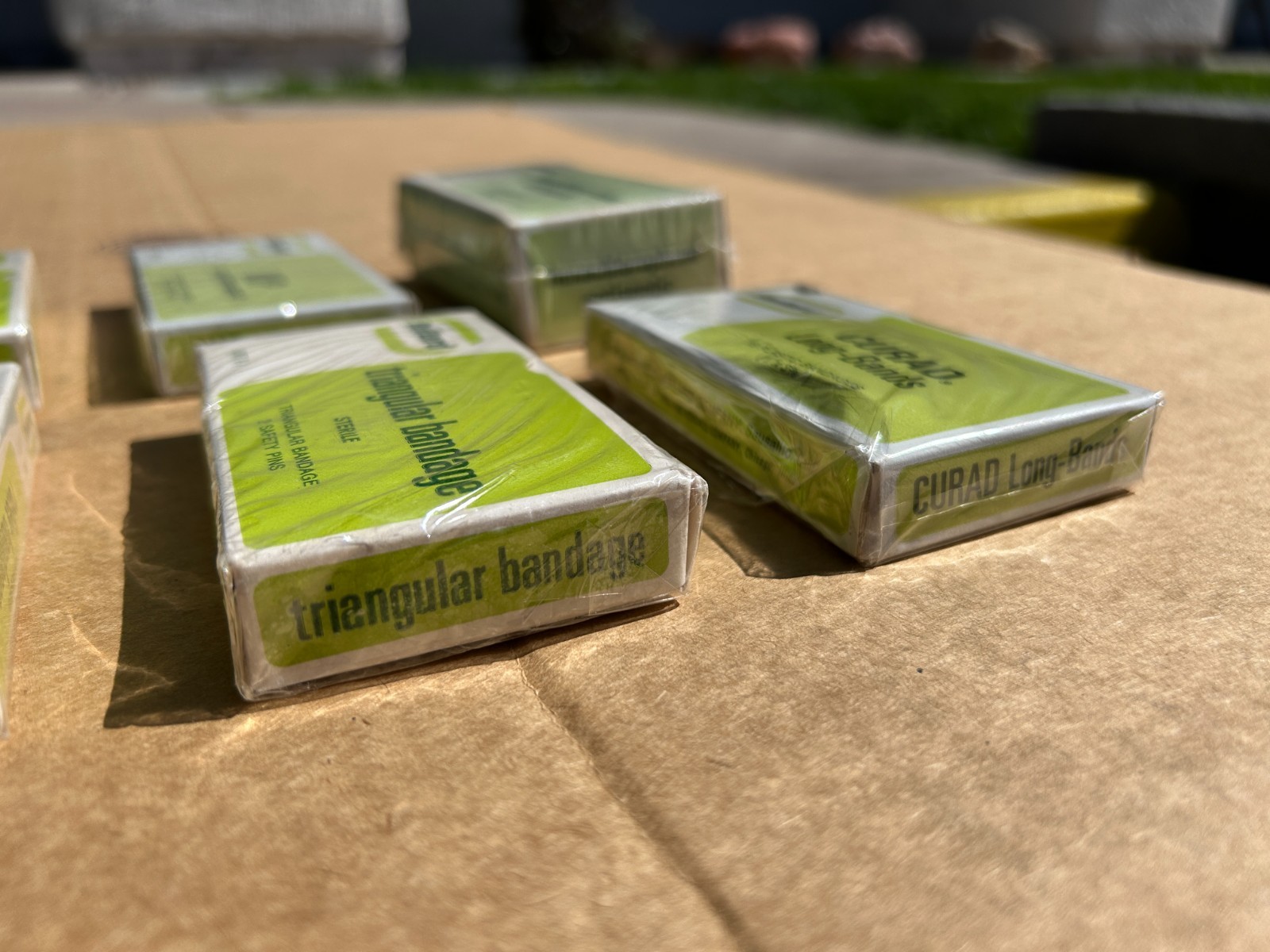 Vintage New Bullard Military First Aid Supplies