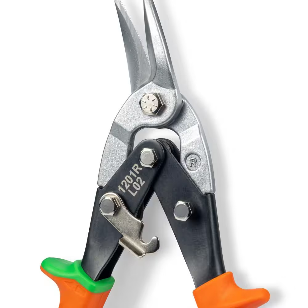 Right-Cut Aviation Snips with Wire Cutter