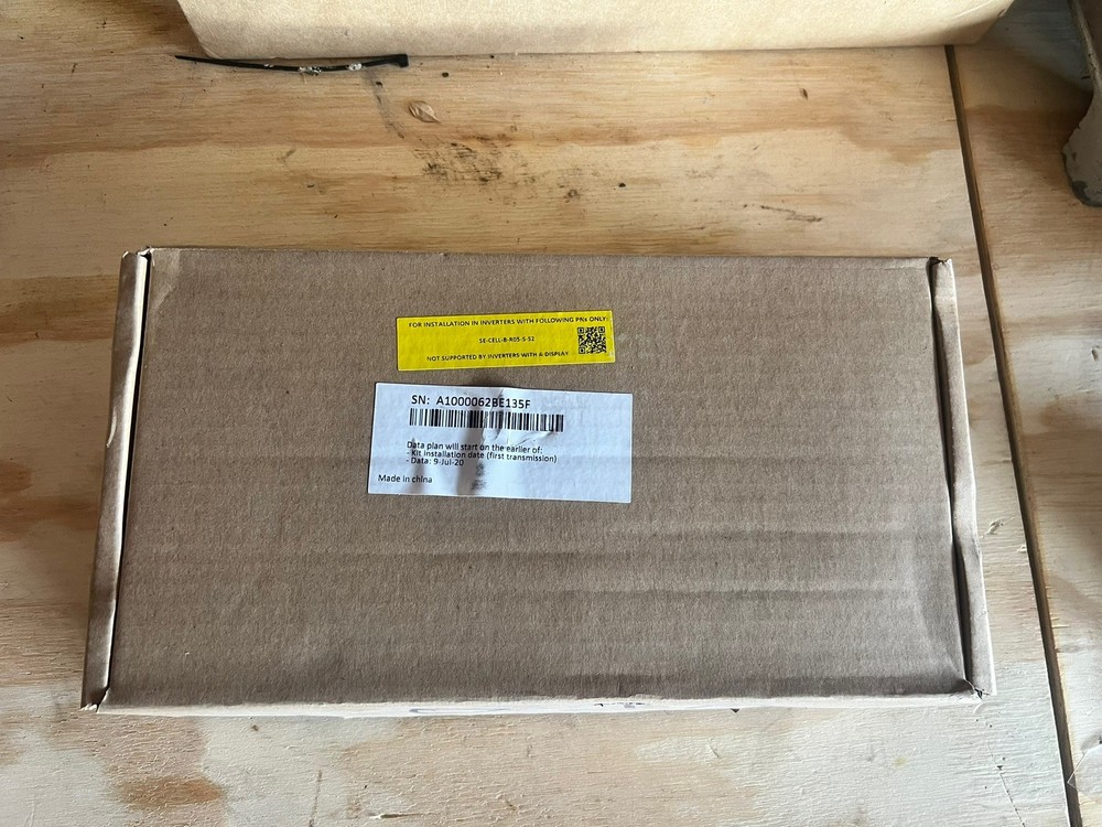 SolarEdge SE-CELL-B-R05-S-S2 Cellular Plug-In