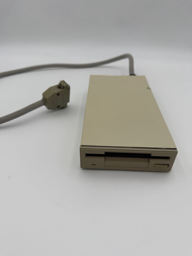 Chinon FB-354 External Commodore Amiga Floppy Disk Drive Fully Serviced Working