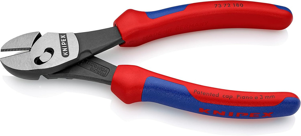 Knipex 73 72 180 BK Twinforce High Performance Leverage Diagonal Cutter with Com