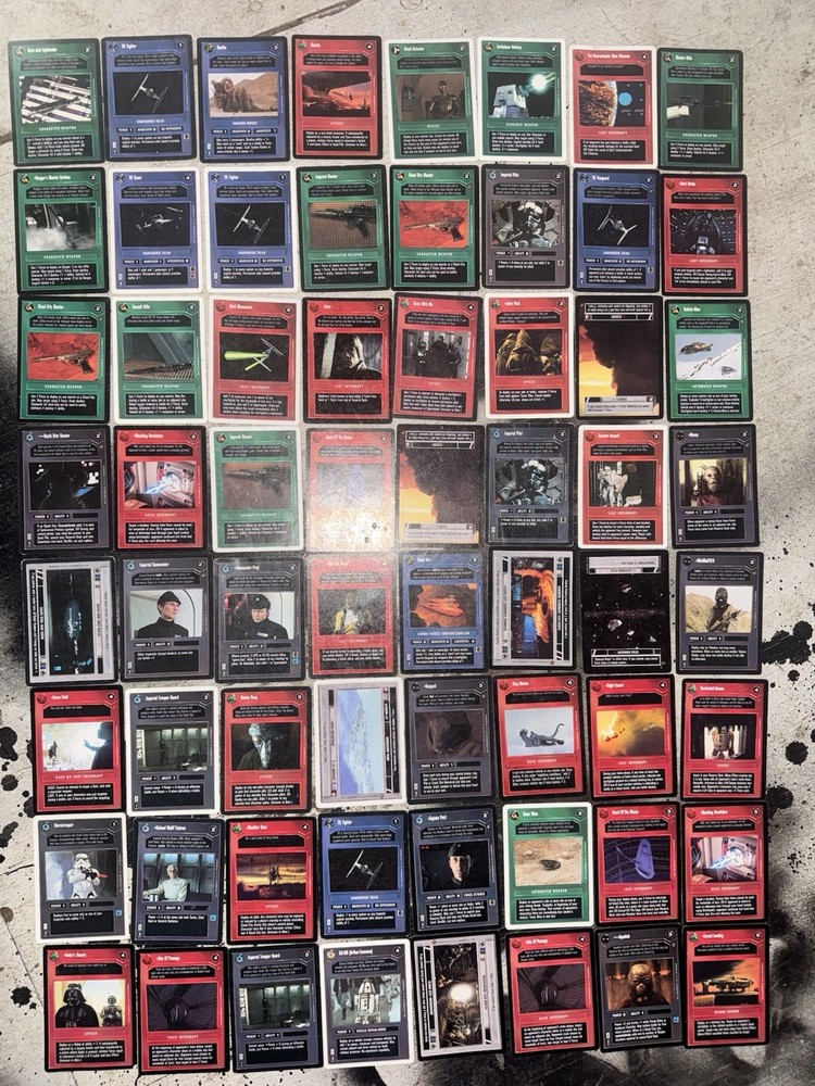 Star Wars CCG Dark Side Cards