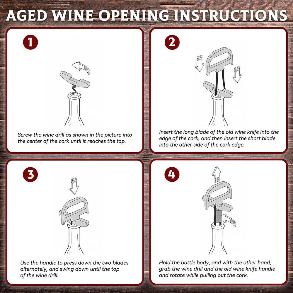 ahso wine bottle opener corkscrew