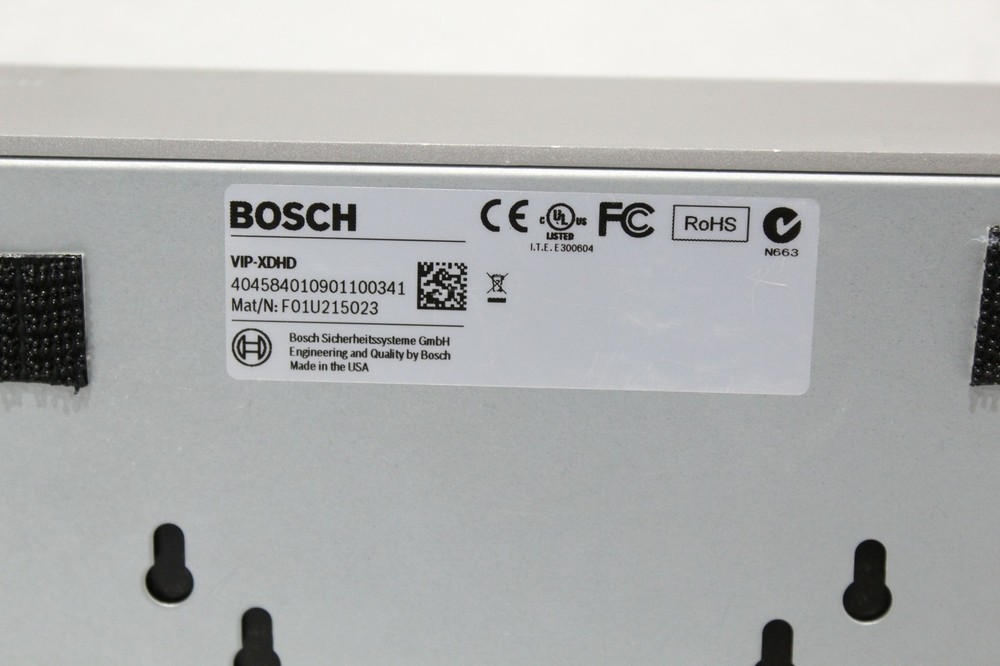 Bosch VIP-XDHD CCTV HD Security Camera Decoder w/AC Adapter