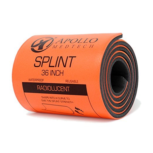Universal First Aid Splint - Professional Moldable Aluminum Splint