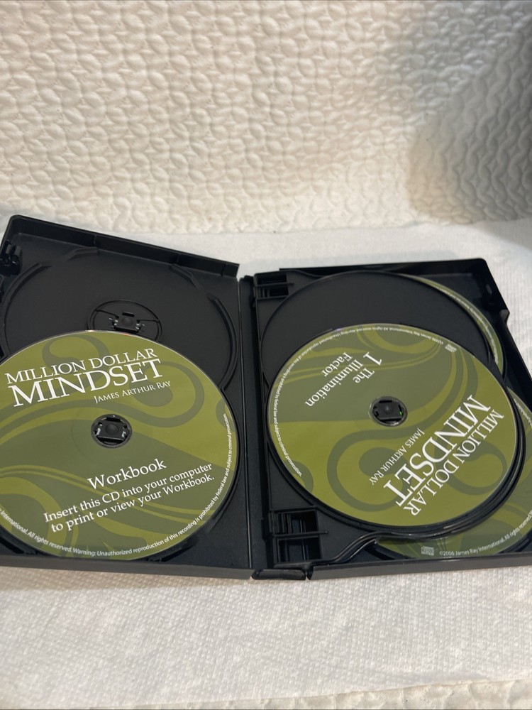 Million Dollar Mindset 6 Disc Audi Set With CD-ROM