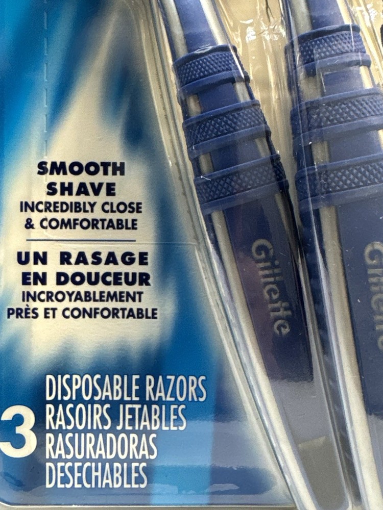 gillette mach3 disposable razors 6 count READ DESCRIPTION PLEASE