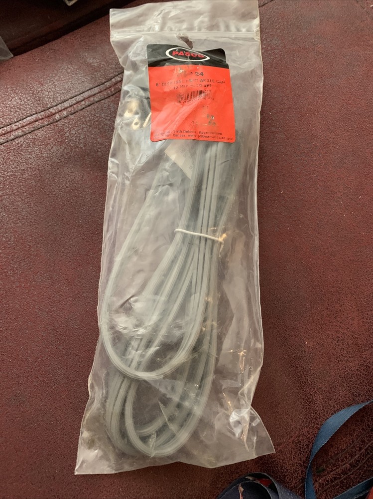 Pasco 6' Disposal Cord Angle Cap 13A 16/3 Pigtails