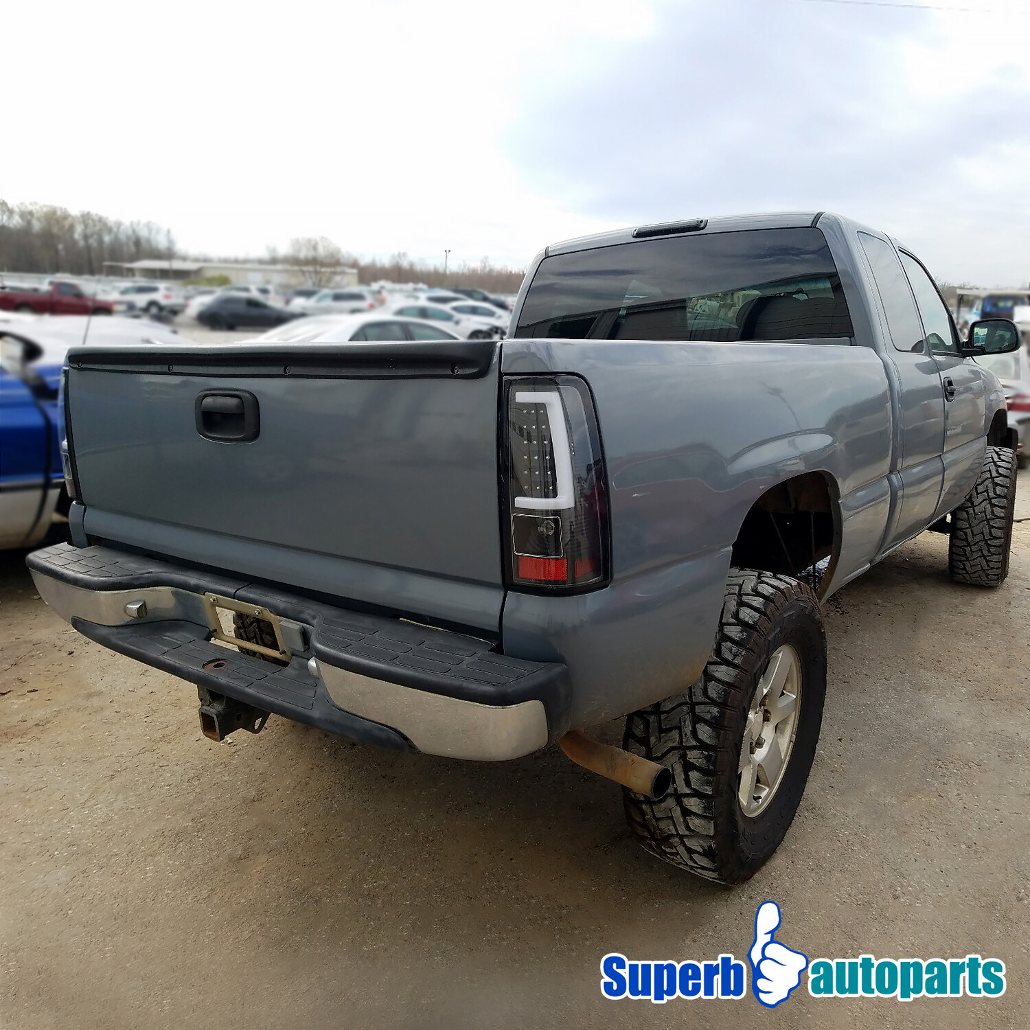 For 1999-2007 Chevy GMC Silverado Sierra Protector Tailgate Spoiler Cap