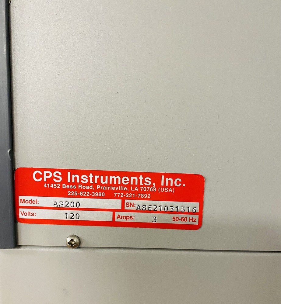 CPS Autosampler Model: AS200
