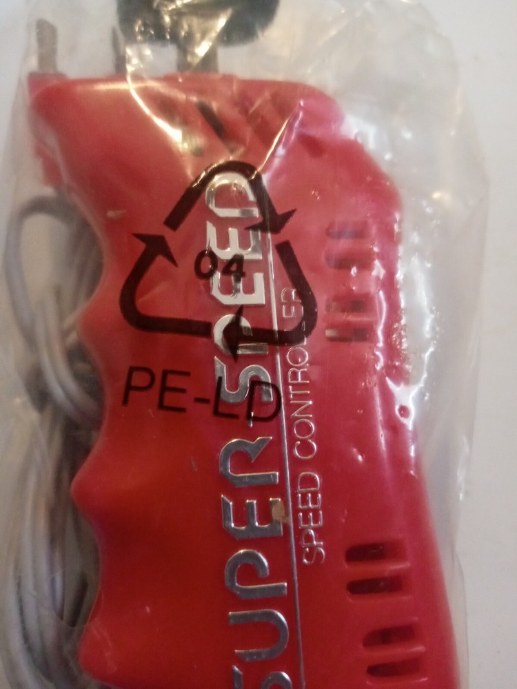Red Super Speed , Speed Controller. Mattel Hot Wheels Race Track