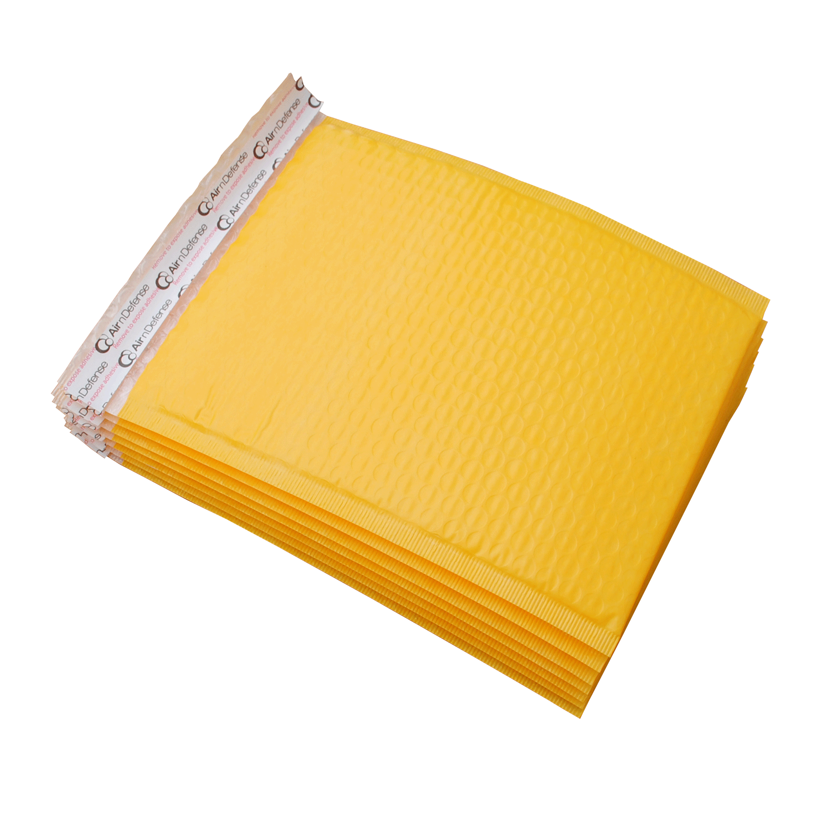 AirnDefense 1000 #000 4X8" Yellow Poly Bubble Mailers Shipping Padded Envelope