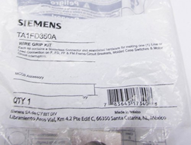 Siemens TA1FD350A Wire Grip Kit