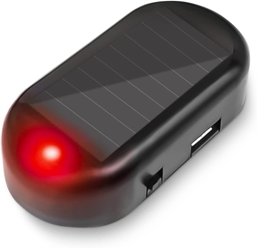 Compact Anti-Theft Solar Alarm Light for Vehicles: Deter Thieves Effectively