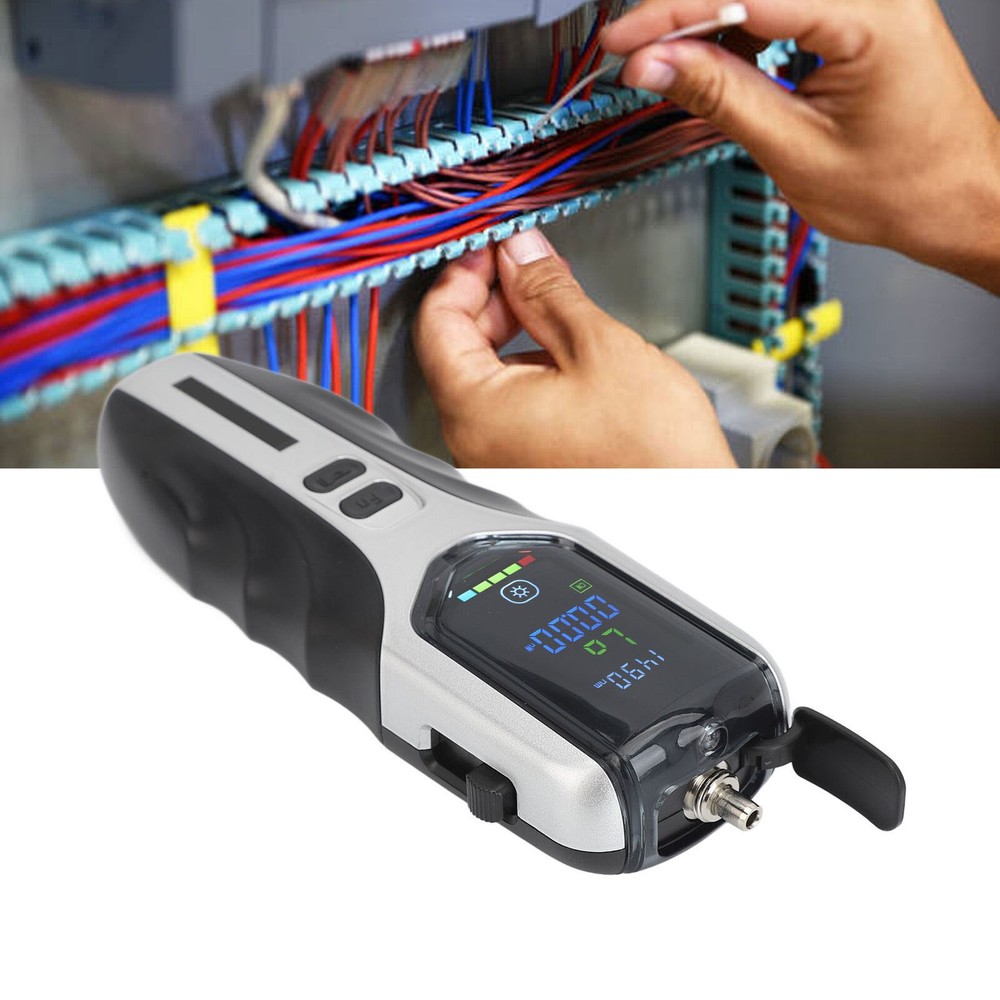 Mini Optical Power Meter ‑50~+26dBm Handheld Fiber Optic Cable Tester Tool