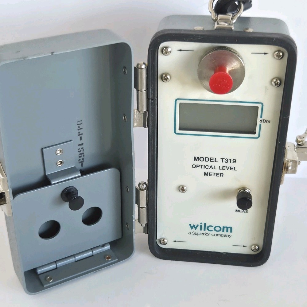 Wilcom Optical Level Meter/Attenuation Model T319 Wilcom A Superior Company