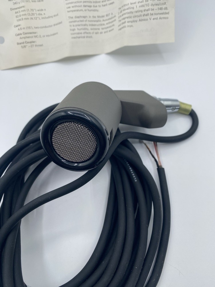 New Old Stock Electro Voice Model 607 Differential Dynamic Microphone