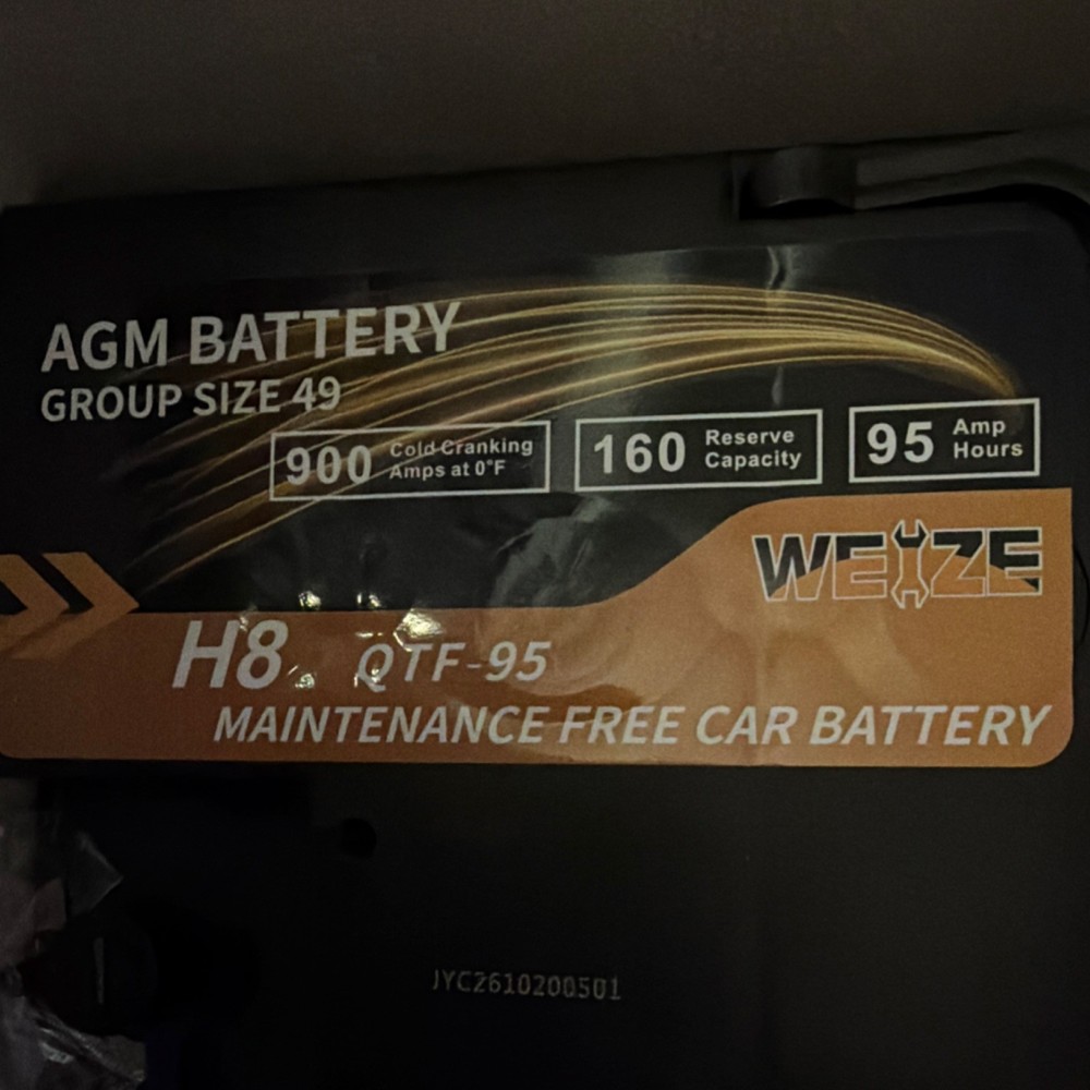 Brand New In Box 49 Group AGM Battery