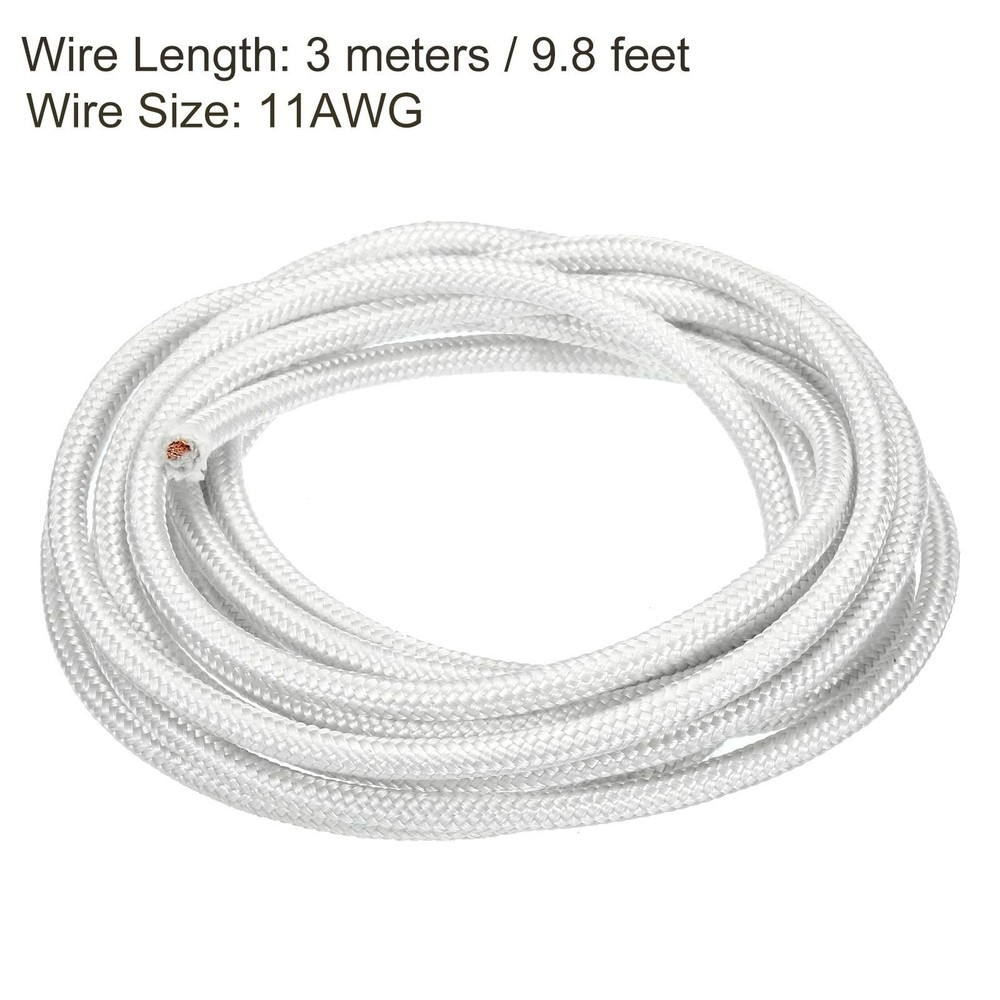 9.8ft 11AWG Electronic Wire High Temperature Electrical Flexible Mica Cable