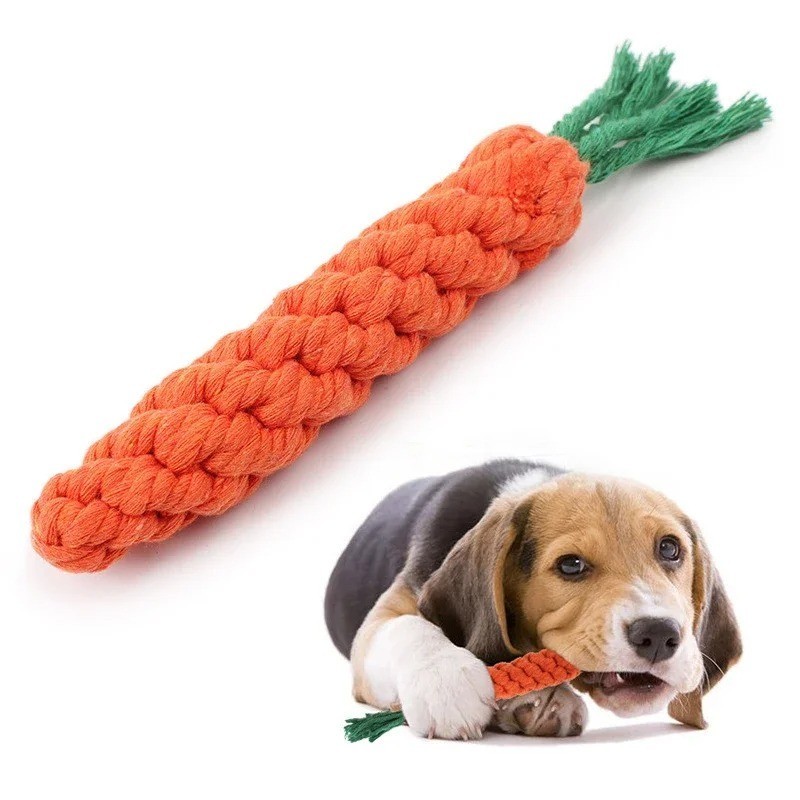 Small Dog Chew Toys Bite Resistant Cotton Rope