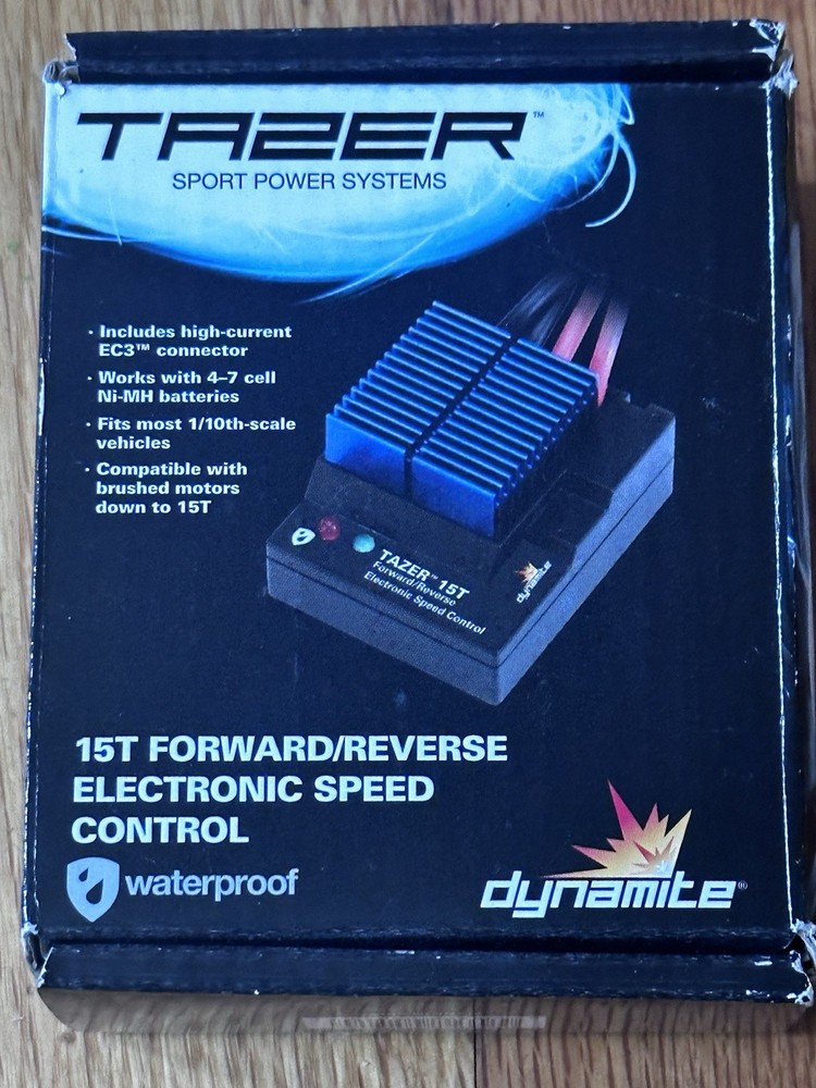 Horizon Dynamite Tazer 15t Forward/reverse Electronic Speed Control Dyn4925wp