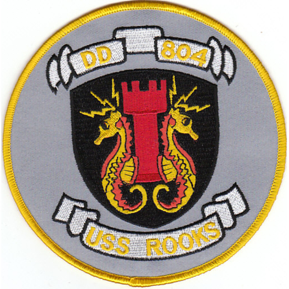 DD-804 USS Rooks Patch