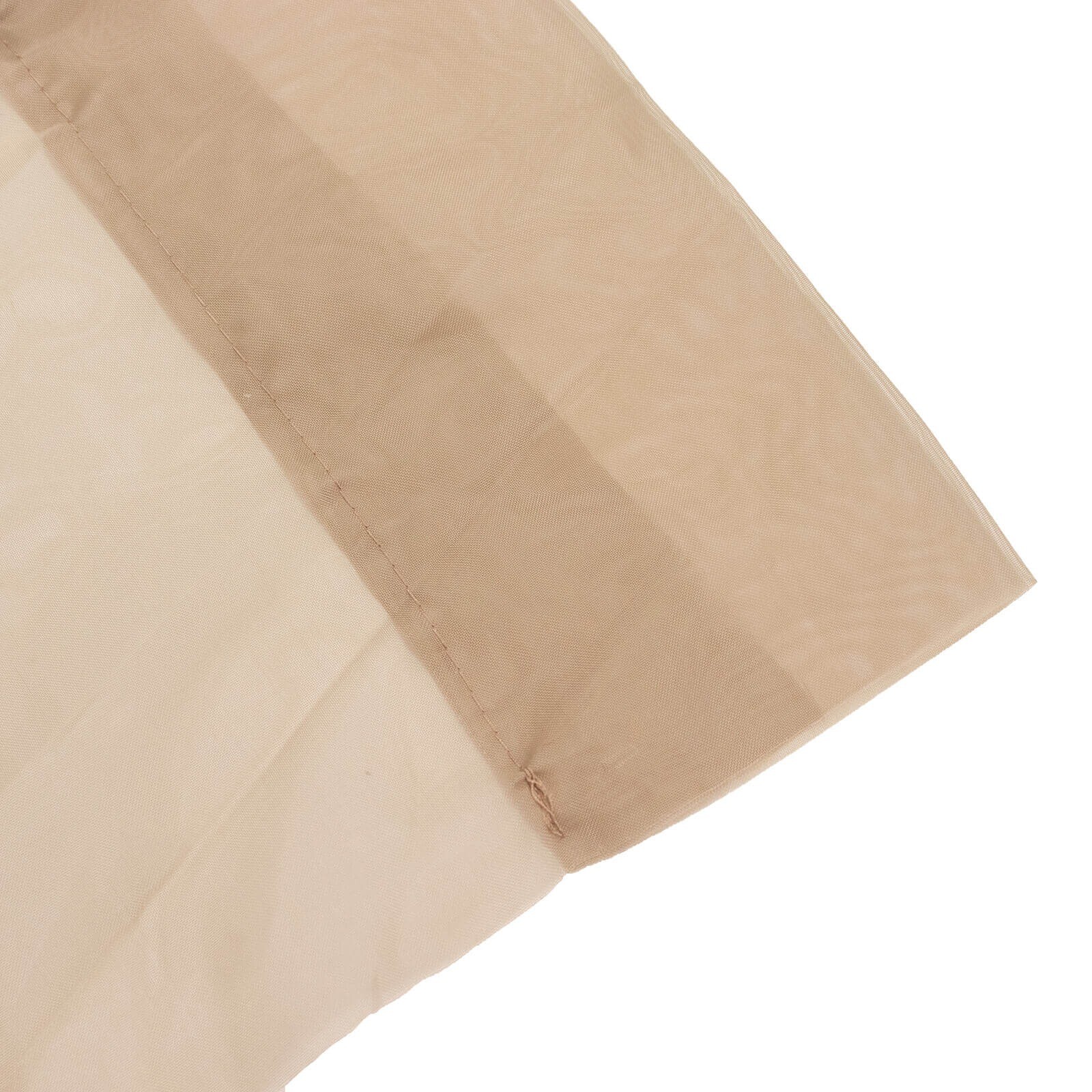 5ft x 32ft NATURAL Premium Chiffon Sheer Backdrop CURTAIN PANEL Drape Party