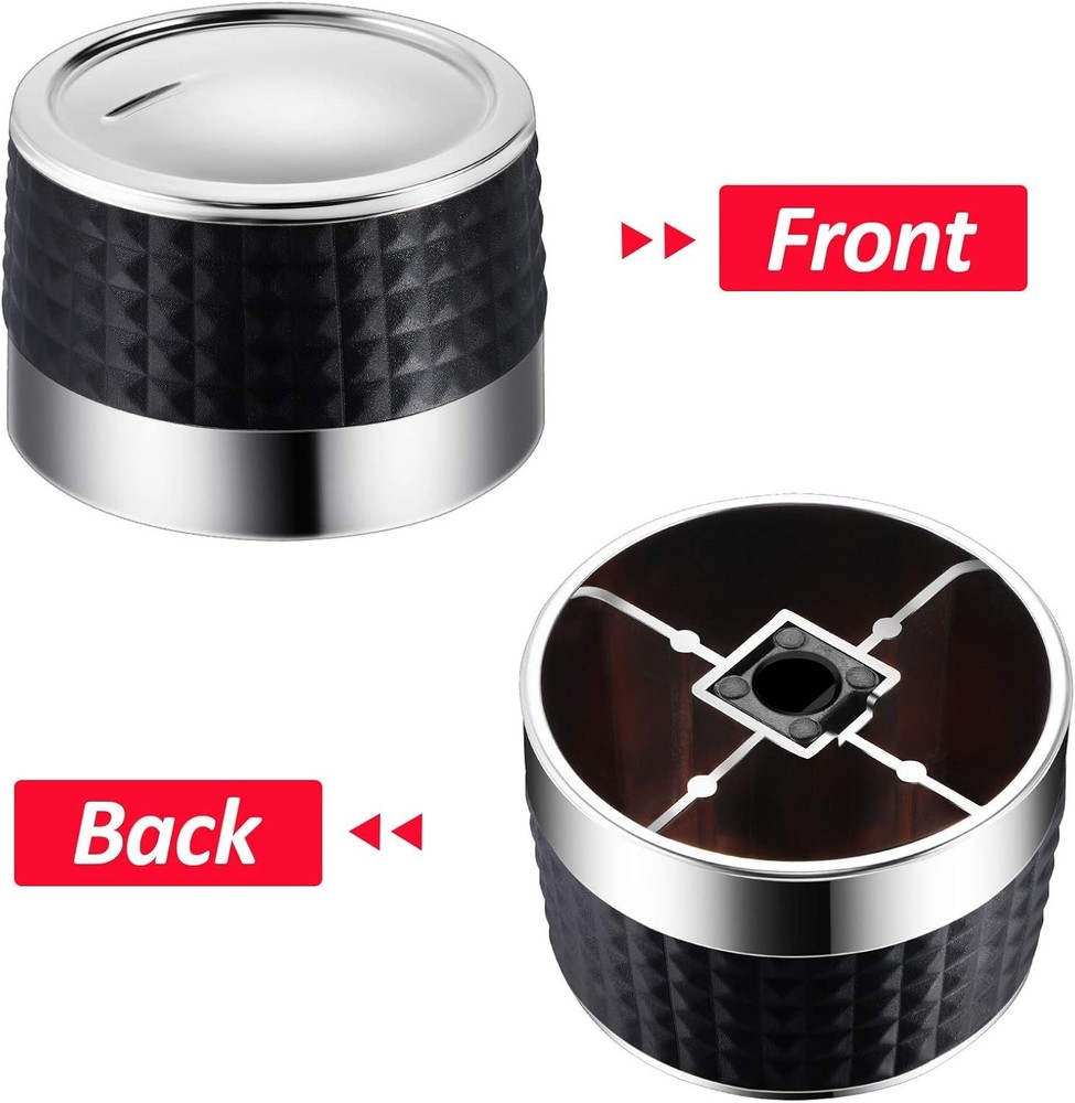 4pcs Chrome-Plated Gas Grill Knobs – Durable Stainless Steel Control Knobs