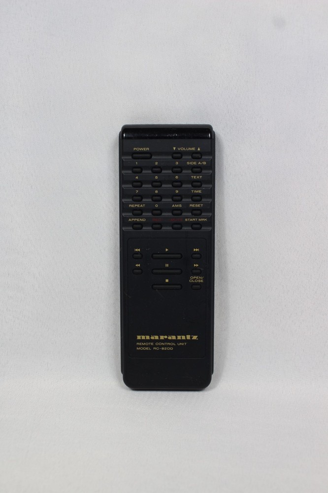 MARANTZ MODEL RC-82DD REMOTE CONTROL FOR MARANTZ DIGITAL COMPACT CASSETTE DECK