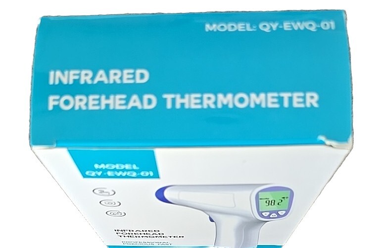 Infrared Forehead Thermometer ~ QY-EWQ-01 ~ One Button Operation ~ Memory